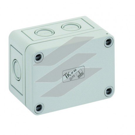 TK-коробка PS 97-6м, (94х65х57мм), полістирол, 6 метричних вводів під M16/20, IP66, Spelsberg